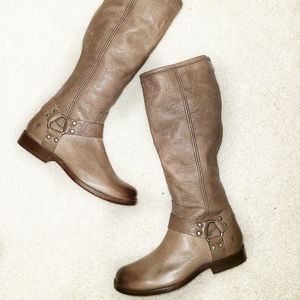 NEW FRYE Phillip Harness Tall Extended Boots